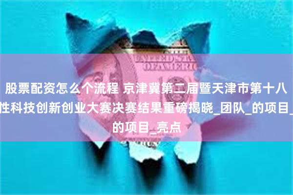 股票配资怎么个流程 京津冀第二届暨天津市第十八届女性科技创新创业大赛决赛结果重磅揭晓_团队_的项目_亮点